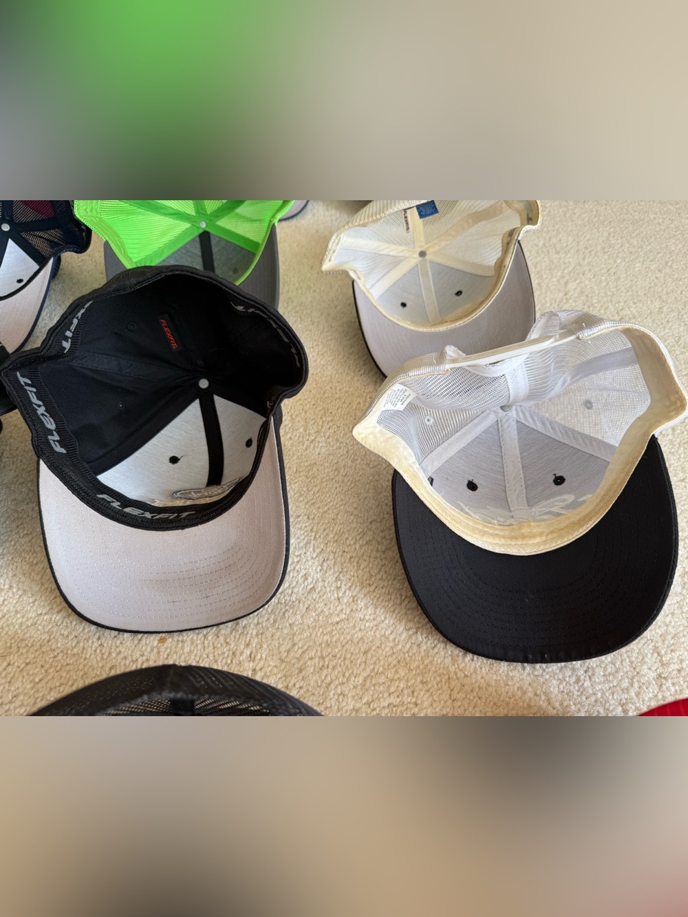Lot 16 Ford & Mustang Trucker Hats Snapback Baseball Caps Racing Vintage Style - Picture 14 of 16